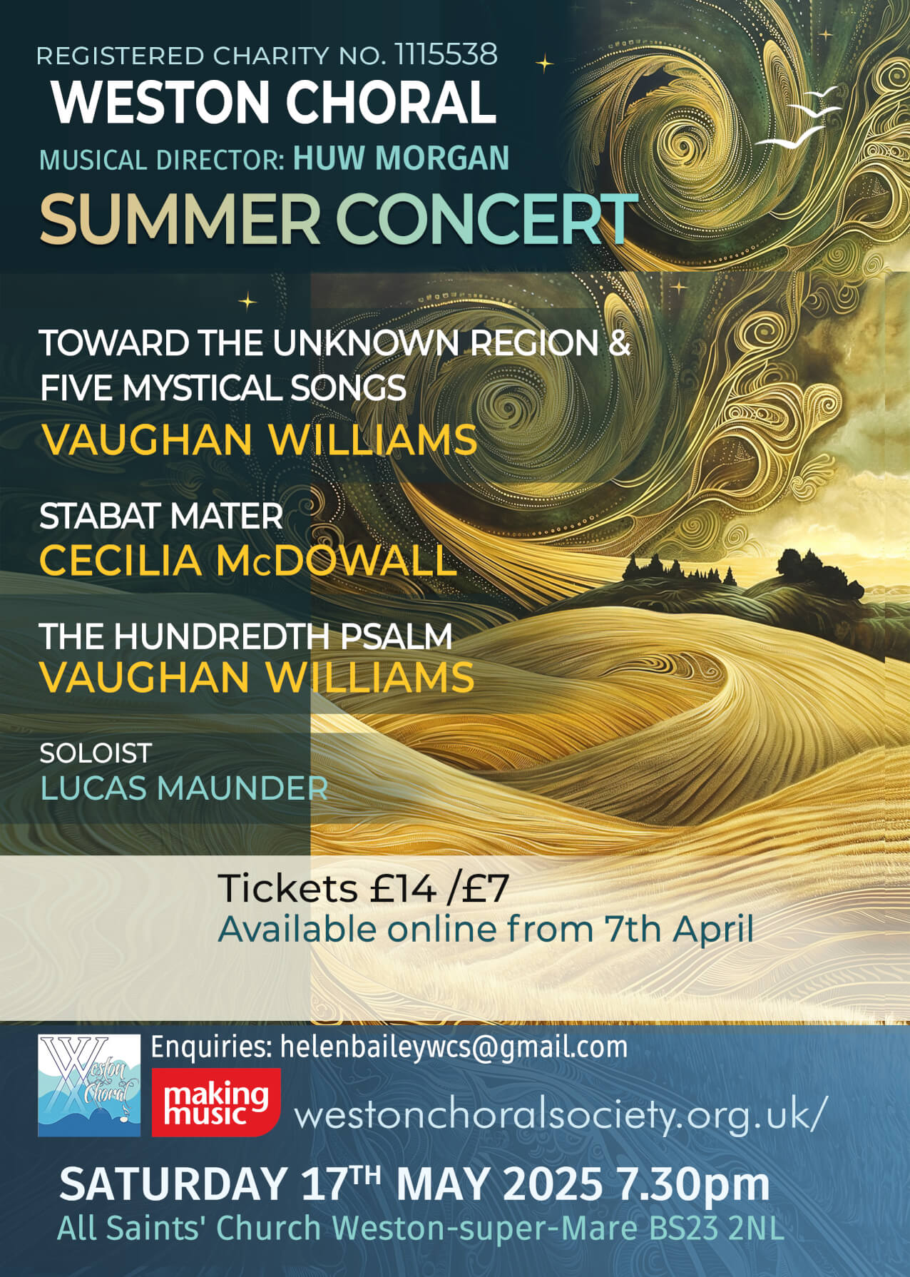 Weston Choral Summer Concert